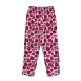 thumbnail image 5 of Qekee Rose Flowers print Women Pajama Pants, 5 of 9