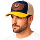 thumbnail image 5 of KNITE Gorra Farmer Rooster Silver Trucker Hombre Ajustable Estilo Rancho Gallo, 5 of 5