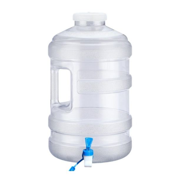Contenedor de agua con espiga, cubo de agua con tapa de tornillo, portador de almacenamiento de agua, cubo de campamento, para barbacoa, conducción,