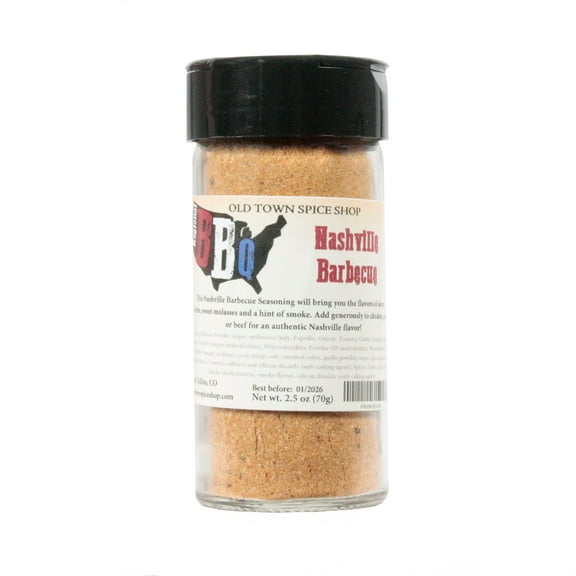 Old Town Spice Shop Nashville Barbecue Chicken Pork Beef Seasoning 2.5 Ounce