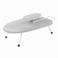 thumbnail image 4 of Foldable Electric Heating Tabletop Ironing Board with Iron Holder & Fixed Sleeve Pad - Space-Saving, Durable Plastic Construction for Versatile Home Fabric Ironing, 4 of 5