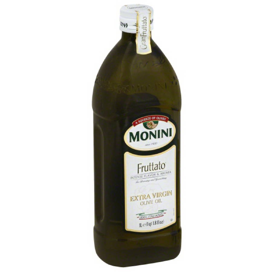 Monini Fruttato Extra Virgin Olive Oil, 33.8 fl oz, (Pack of 12