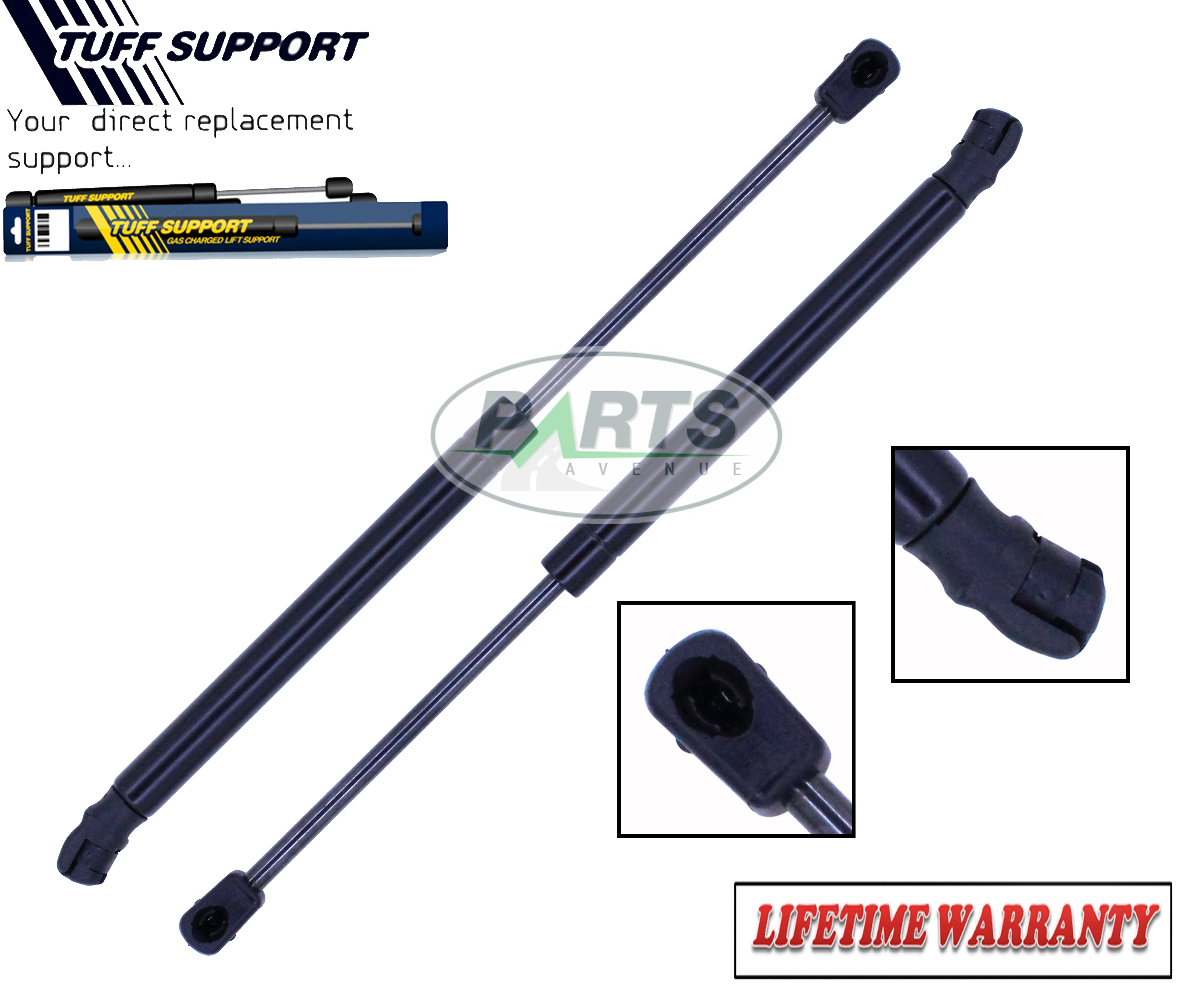 2 Pieces (SET) Tuff Support Rear Liftgate Lift Supports 2009 To 2014