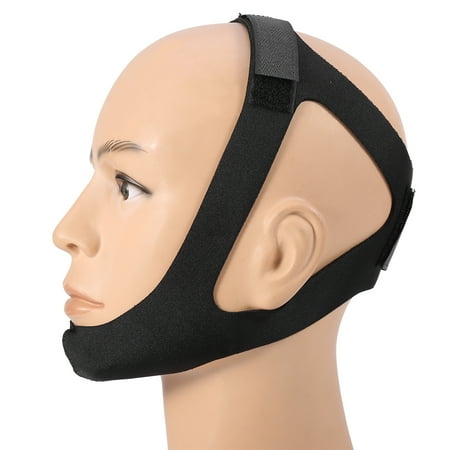 Qiilu Stop Snoring Chin Strap Anti Snore Belt Apnea Jaw Support ...