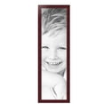 thumbnail image 2 of ArtToFrames 12" x 42" Cherry Picture Frame, 12x42 inch Red MDF Poster Frame (WOM-4333),  Pack, 2 of 8