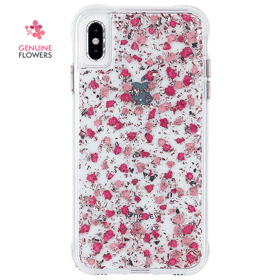 Case-Mate Karat Case for Apple iPhone Xs Max - Ditsy Pink Petals