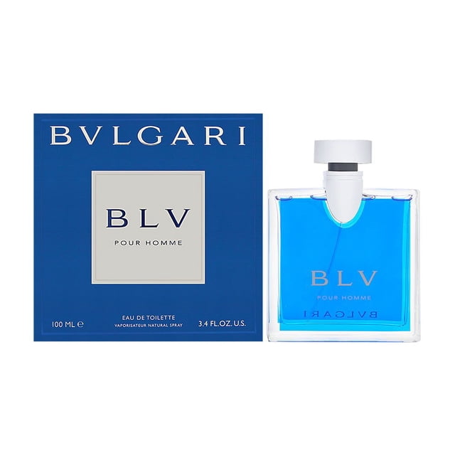 Perfume Bvlgari BLV Homme Eau de Toilette para hombre, 100 ml
