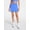 Santorini Blue, variant on Women's and Women's Plus Active Knit Skort, Sizes XS-4X