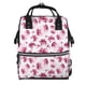 thumbnail image 1 of Easygdp Lilies Flowers para Bolsa de Bebé de Gran Capacidad con Múltiples Bolsillos, Bolsa de Pañales para Padres, Bolsa de Viaje Organizada y Elegante, 1 of 6