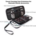 thumbnail image 2 of Étui de Transport Compatible avec Nintendo Switch et Switch OLED Modèle (2021), Sac de Protection Rigide Portable avec 10 Accessoires de Jeu, 2 of 5