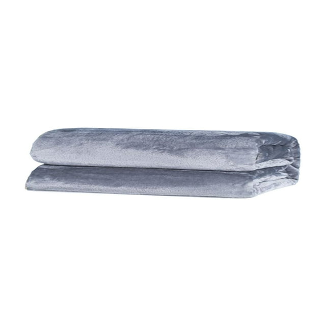 Laundry Hampers 100X120cm Super Soft Warm Solid Warm Fleece Blanket Throw Rug Sofa Bedding