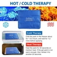 thumbnail image 3 of LotFancy Ice Pack for Injuries, Large Reusable Soft Hot Cold Gel Pack for First Aid, 13.8 x 11.8 in, 3 of 8