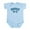 Sky Blue, variant on CafePress - Swole Body Suit - Baby Light Bodysuit, Size Newborn - 24 Months