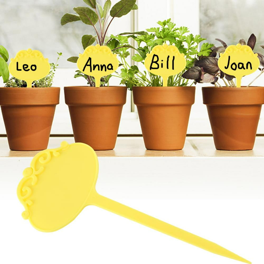 Mgaxyff 100 PCS Gardening Plant Nursery Label, Waterproof Flower