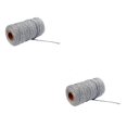 thumbnail image 3 of Inteprter Cuerda de algodón de 91,5 m para manualidades, cuerda artesanal de macramé, cuerda de hilo de algodón de Color sólido, Textiles para el Type2 NO2 Inteprter CBP112097, 3 of 5