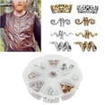 thumbnail image 4 of Joyería vikinga para hombres 8 estilos diferentes barbas de pelo de vikingos nórdicos metal portátil de moda para collar pulsera bricolaje para decoración ANGGREK Otros, 4 of 8