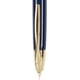 thumbnail image 4 of Pluma estilográfica PILOT Vanishing Point, punta mediana, barril azul, 4 of 5