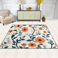 thumbnail image 2 of Yayeee Area Rugs for Living Room 6.7'x4.8' Indoor Non Slip Washable Bedroom Carpet, Flowers Pattern, 2 of 5