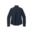 thumbnail image 4 of MERCER+METTLE Women's Stretch Soft Shell Jacket | Business Casual Jacket, Water Repellent Finish, Four Way Stretch - Night Navy 3XL, 4 of 4