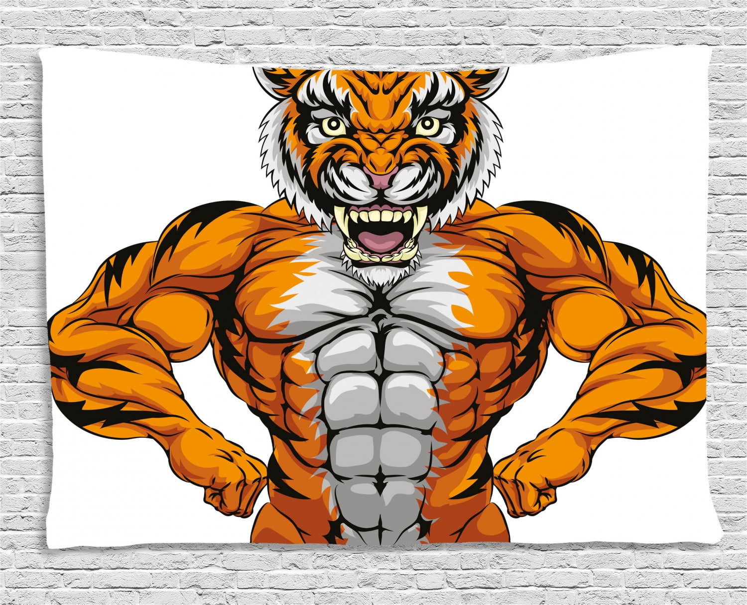 Качка тигр. Тигр бодибилдер. Накаченный тигр. Накаченный кот рисунок. Накаченная тигрица.