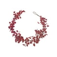 thumbnail image 1 of Burgundy Felt Eucalyptus Garland, 1 of 3