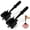 Black, variant on 2pc Meat Chopper, Premium Meat Cutter Tool for Ground Beef, Nylon Ground Beef Chopper Tool and Meat Fork, Non Stick Mix Chopper for Chopped Potatoes, Red