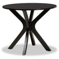 thumbnail image 3 of Bowery Hill Dark Brown Finished Wood 5-Piece Dining Set, 3 of 9