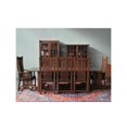 thumbnail image 2 of Crafters and Weavers Arts and Crafts Solid Wood Dining Set in Cherry, 2 of 3