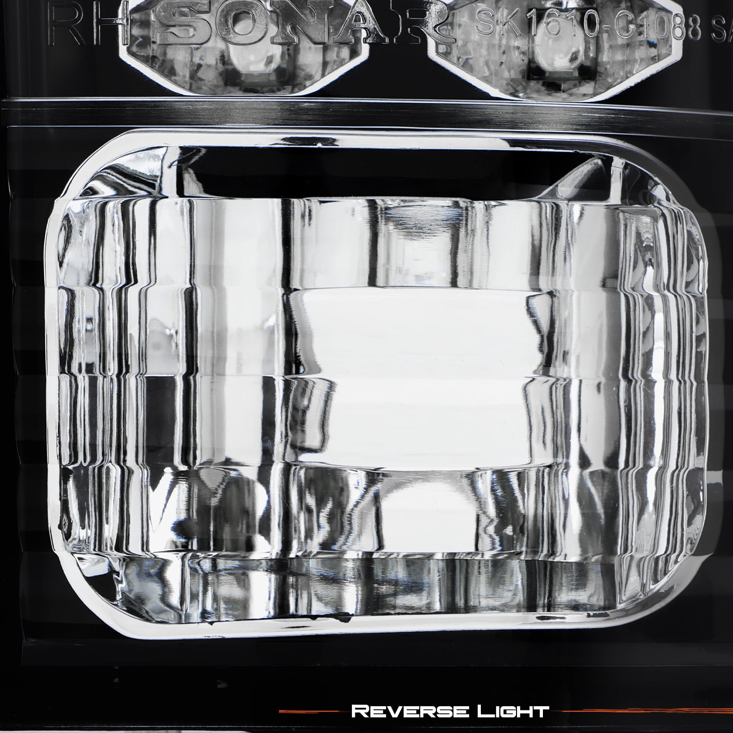AKKON - For Chevy C/K C10 Tahoe GMC Jimmy Sierra Suburban Yukon Pickup Truck Black LED Tail Lights Brake Lamps