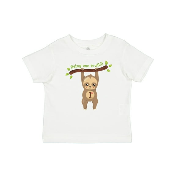 Inktastic Cute Sloth 1st Birthday Boys or Girls Baby T-Shirt