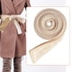 thumbnail image 5 of Cinturón de Cintura para Mujer Cinturón Ancho Decorativo Cinturón Doble Faz Abrigo Accesorio de Gabardina Imitación Lana Cómodo Adecuado para Abrigos Naranja Rosa, 5 of 9