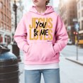 thumbnail image 2 of Ccpelsie Kids Hoodies for Boys Oversized Long Sleeve Sweatshirt Gradient Boys Pullover Tops(Pink,4-5 Years), 2 of 5