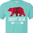 thumbnail image 4 of Inktastic Plaid Daddy Bear with Arrow T-Shirt, 4 of 5