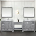 thumbnail image 4 of Coraline 102 in W x 22 in D Distressed Grey Double Bath Vanity and Carrara Marble Top, 4 of 4