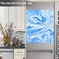 thumbnail image 6 of Coolnut Tie Dye Blue Dishwasher Magnet Cover,Reusable Fridge Panel Decal with Magnetic Stickers for Kitchen Appliance Home Decor, 23"x 26", 6 of 6