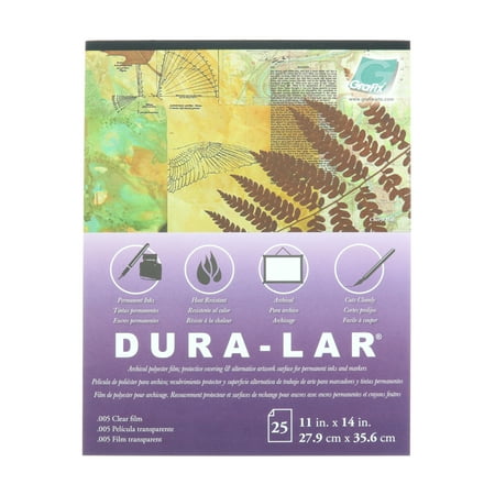 UPC: 0096701124442 | Grafix Dura-Lar Pad  .005mm  Clear  11in x 14in