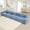 Blue, variant on YWEN Extra Wide Thick Armrest Corduroy Sofa with Ergonomic Backrest, Oversized Deep Seating Modular Couch, Sturdy Solid Wood Frame, Flexible Combination