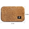 thumbnail image 1 of Bathroom Rug Microfiber Bath Mat ,Luxury Soft Shaggy Shower Rug,Non-Slip Absorbent Plush Floor Mats Runner Carpet for Bathtub Shower Bathroom Bedroom,Machine Washable, 1 of 4