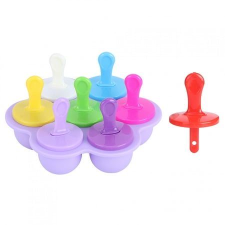 

Non-stick Silicone Mold Ice Cream Mold DIY Making Mold Tool DIY Ice Cream For Diy Ice Popsicle Ice Cream Bar Mold Purple