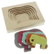 thumbnail image 3 of Rompecabezas Montessori de madera para bebé, juguete educativo de aprendizaje de 5 capas, 3 of 9