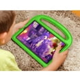 thumbnail image 3 of Dteck Kids Case For Samsung Galaxy Tab A4S /Galaxy Tab A 8.4 (2020) , Shockproof Light Weight Handle Stand Case EVA Foam Protective Cover with Kickstand,Greeen Sparrow, 3 of 8