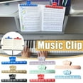 thumbnail image 3 of PVCS Music Book Clip And Book Page Holder Music Note Clip Sheet Music Holders, 3 of 8