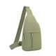 thumbnail image 2 of Bolso bandolera para hombre y mujer | Bandolera ligera de nailon y spandex, mochila deportiva para el hombro, mochila de viaje multiusos - Compacta 30x17x10cm | Moderno, Elegante, Versátil, Unisex, 2 of 6