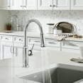 thumbnail image 3 of Empressa High Arc Pull-Down Dual-Spray Kitchen Faucet - Chrome, 3 of 4