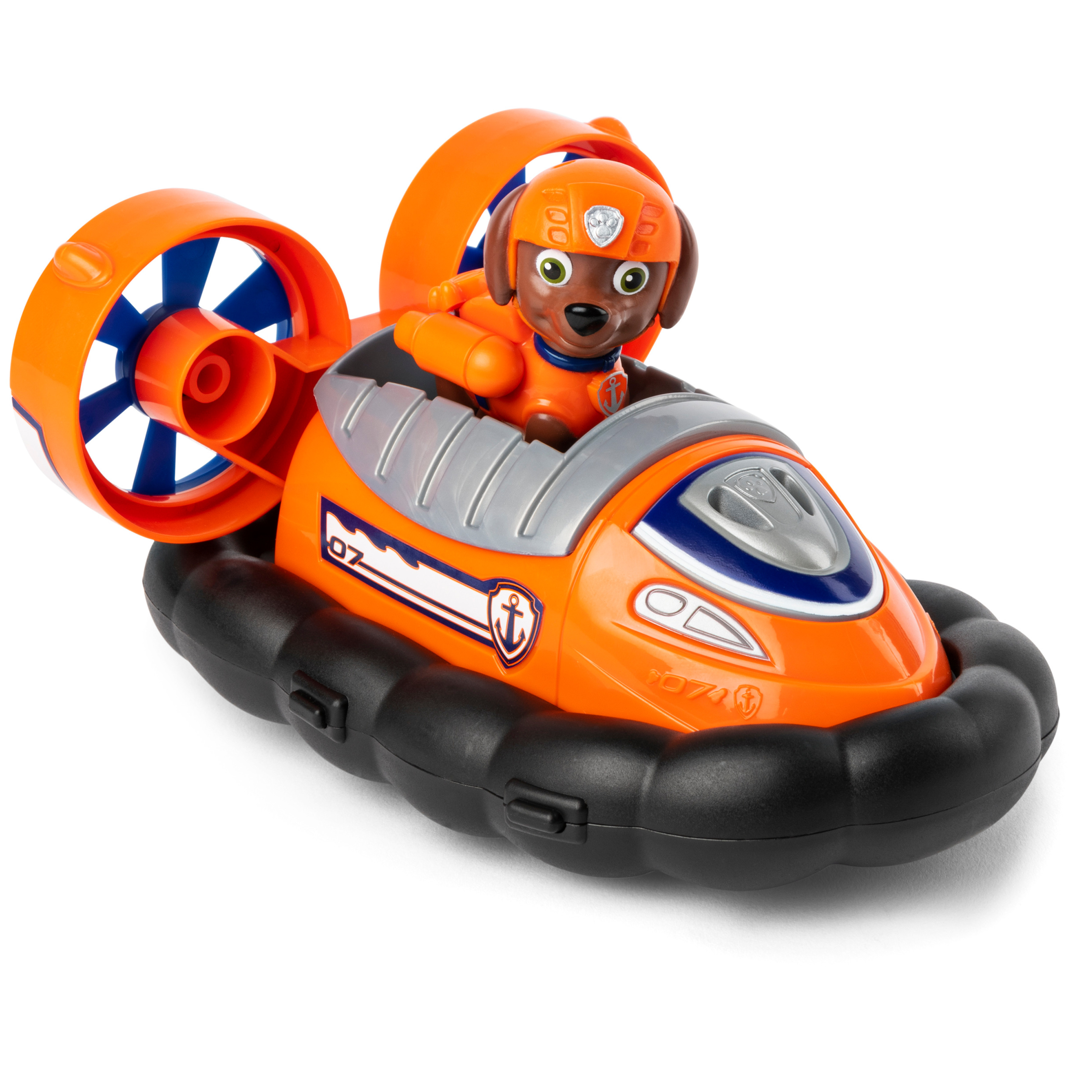 PAW Patrol, Zuma’s Hovercraft Vehicle with Collectible Figure, for Kids Aged 3 and Up - image 4 of 6