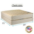 thumbnail image 2 of DS USA Chiro Premier 2-Sided Gentle Firm (Beige) Mattress Set with Mattress Cover Protector - High Quality Foam, Fully Assembled, Orthopedic, Longlasting Comfort (Full 54"x75"x9"), 2 of 6