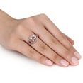 thumbnail image 4 of Everly Women's Morganite 10k Rose Gold Ring, 4 of 6