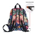 thumbnail image 5 of FORMRS Kids School Backpack with Front Zippered Pocket 12" Student Travel Daypack, Vibrant Pink Floral Pattern, 5 of 6
