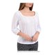 thumbnail image 2 of Blusa Ocean Pacific Talla EG Blanco Manga al codo, 2 of 4