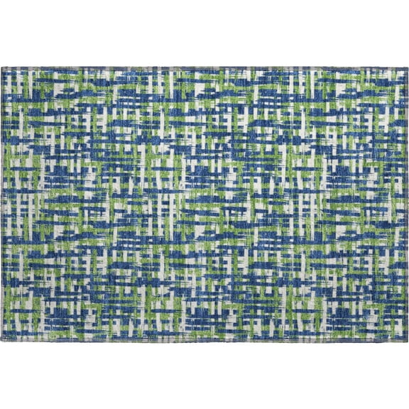 Dalyn Rugs Premium Machine Washable Mayfield AMF1060 Navy 1'8" x 2'6" Rug